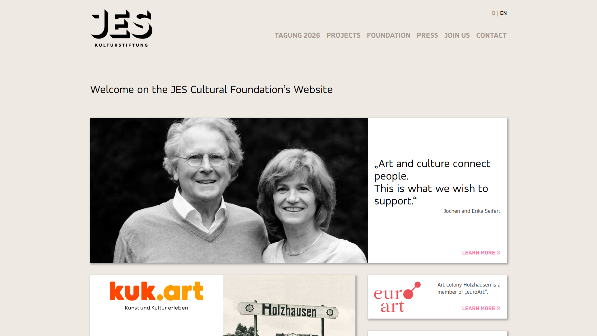 JES Kulturstiftung — Cultural foundation