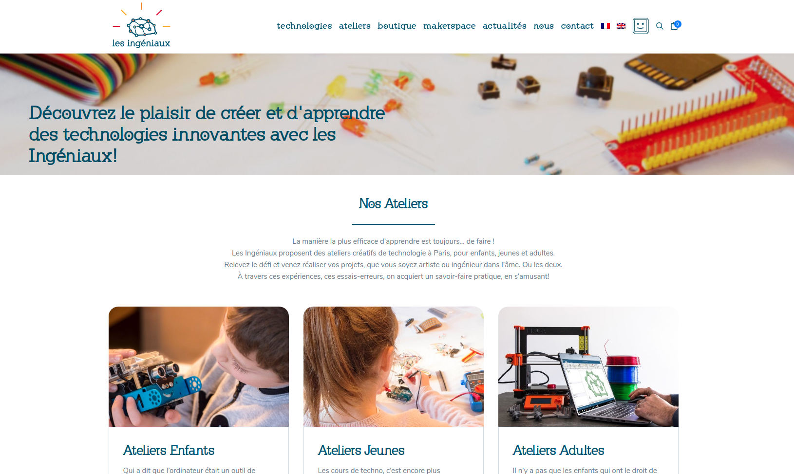 Les Ingéniaux — Online store